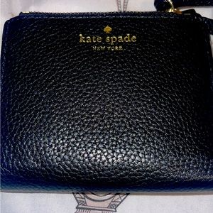 Black Kate Spade Wallet Used-Likenew